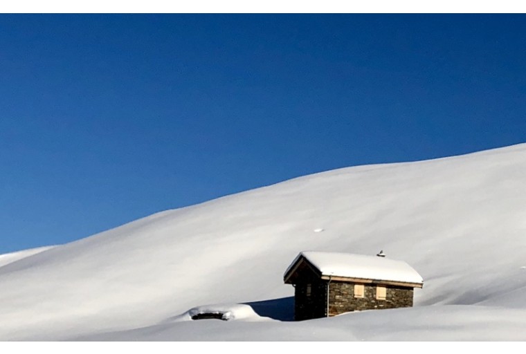 Snow in St Martin de Belleville